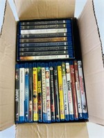Collection of Blu-Ray DVDs