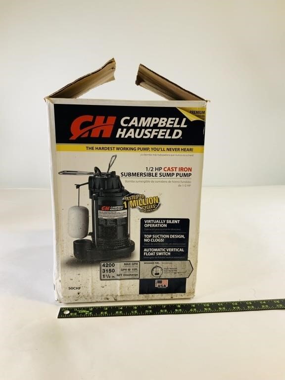 Campbells Hausfeld Sump Pump