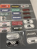 Vintage Detroit Radio Logo Bumper Stickers
