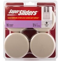 SM3936  Super Sliders 3-1/2" Round Furniture Slide