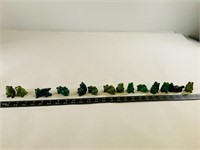 Collection of mini frogs