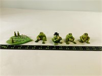 Mini Frog Statues