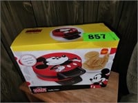 MICKEY MOUSE WAFFLE MAKER IN BOX