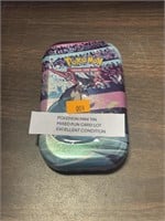 Pokémon mini tin mixed card lot