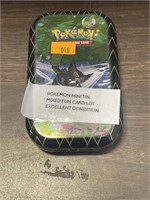 Pokémon mini tin card lot