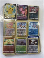 Pokémon “V” and holo reverse holo cards
