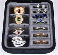 Group of Assorted Jewelry in Box