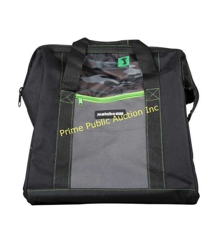 Metabo $34 Retail 15" HPT Tool Bag, Black/Camo