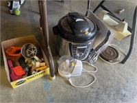 Power cooker, mixer, utensils