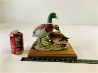 Mallard Duck By Andrea Statue w/ base