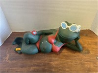 Vintage Armers decorative pottery frog