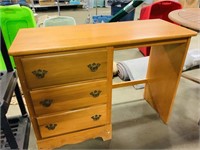 Vintage wooden desk w/ 3 drawers