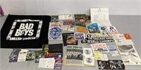 Vintage Sports Memorabilia Stickers/Guides & More
