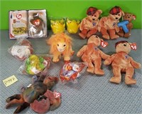 Z - LOT OF COLLECTIBLE TY ANIMALS (P197)