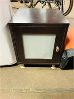 Small end table w/ cabinet