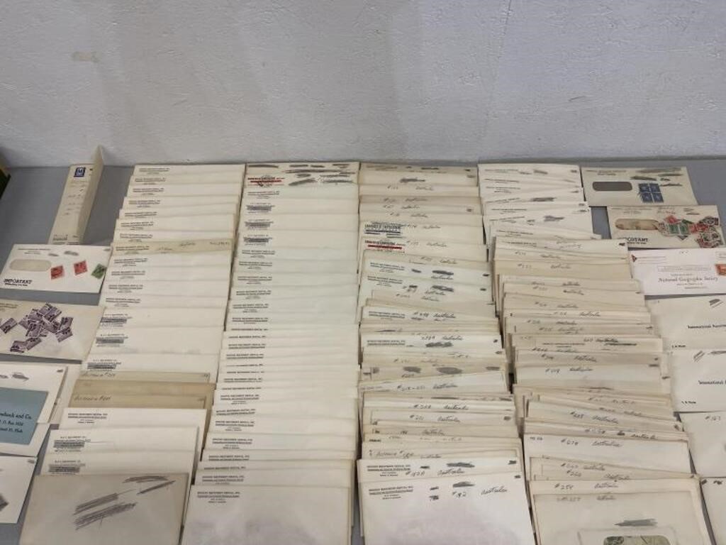 Large Lot of Vintage Stamps