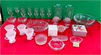 Z - MIXED LOT OF GLASSWARE & MORE (F54)