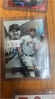 Topps Gold Lebal Mike Trout Outfielder Angels