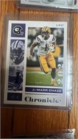 2021 Chronicles Ja'Marr Chase Wide Receiver RC LSU