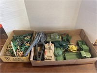 Army men and tanks