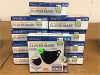 10 boxes of 6 premium comfort reusable masks.
