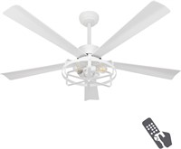 $120  raccroc Ceiling Fan with Remote Control  52I