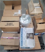 Pallet Of Beer Glasses & Other Advertising