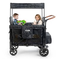 N6091 Ktaxon Stroller Wagon for 2 Kids, Black