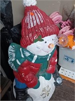 Snowman Christmas Decor Figure