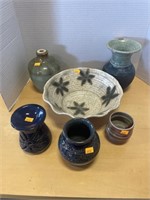 Vintage pottery items