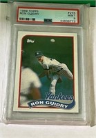 Z -1989  RON GUIDRY MINT COLLECTOR CARD (J54)