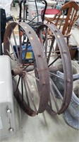 2- 36" Steel Wheels