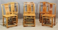 Set of (6) Chinese Chairs