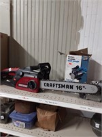 Craftsman 16" Electric Chainsaw 3.5 hp.