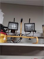 Double Work Lights & Stand