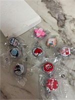 Badge clips