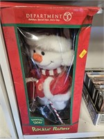 Department 56 animated snowman