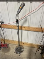 Vintage microphone and stand
