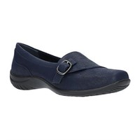 Easy Street Womens toe Slip-on Shoe 6 Blue $51