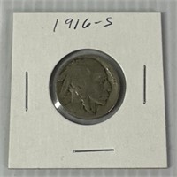 1916-S Buffalo Nickel