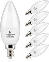 Hansang E12 LED Candelabra Light Bulb 6ct -2 Boxes