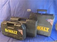 DeWalt Empty Cases Qty 3