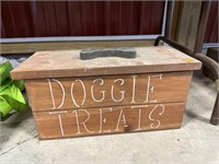 Dog treat box
