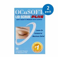 OCuSOFT Plus Lid Scrub Eyelid Cleanser, 30 Ct | CV