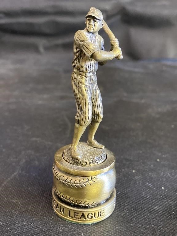 Babe Ruth 4" Brass Figurine