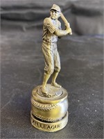 Babe Ruth 4" Brass Figurine