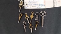 Antique Watch Winding Keys