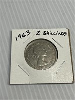 1963 2 Shillings