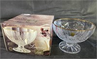 Cristal d’Arques Footed Bowl