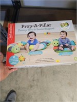 New prop-A-Pillar tummy time and seated support